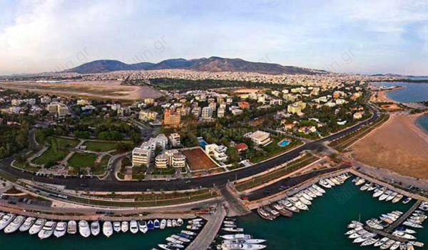 Πανοραμική λήψη Γλυφάδας - Panoramic view